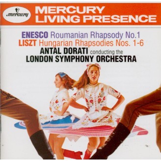LISZT - Dorati - Six rhapsodies hongroises, pour orchestre S.359..